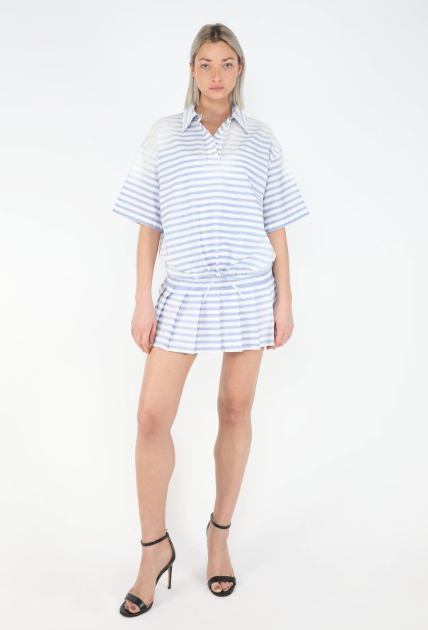 Prada 2024 Polo Cotton Skirt Ensemble - 5