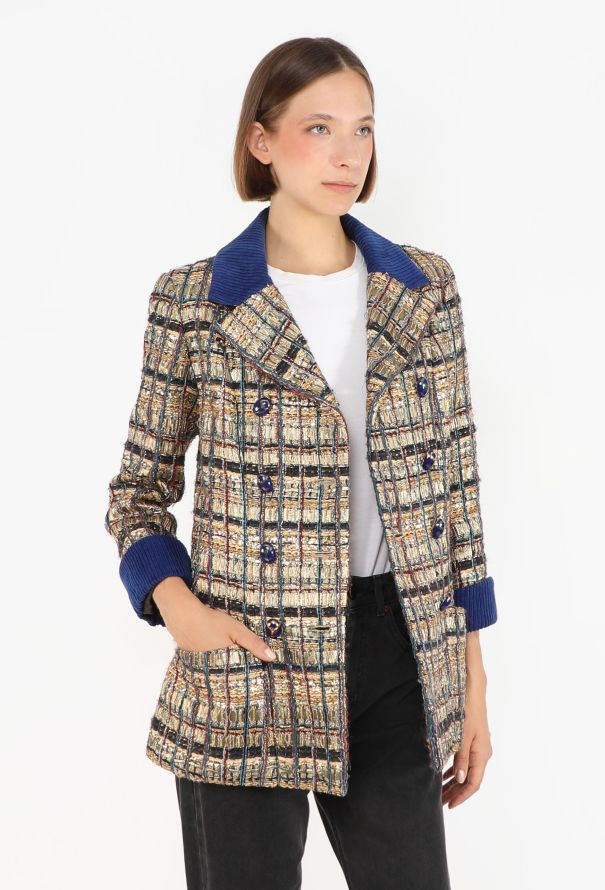 Chanel Lamé Lesage Tweed Jacket, Pre-Fall 2019 - 7