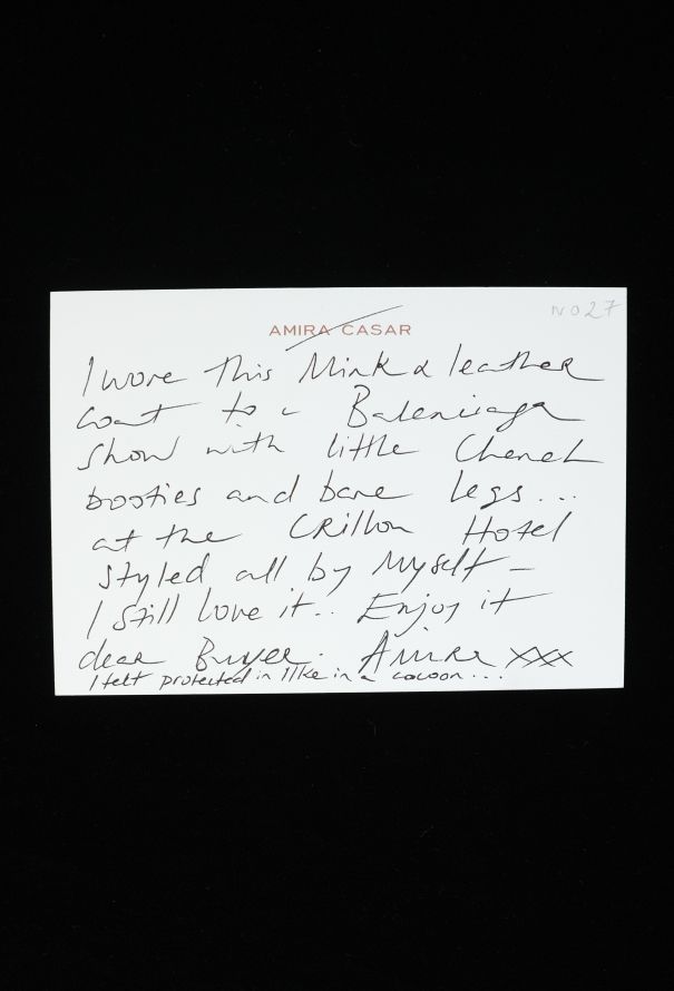 Balenciaga Pre-Fall 2009 Belted Mink Coat - 8