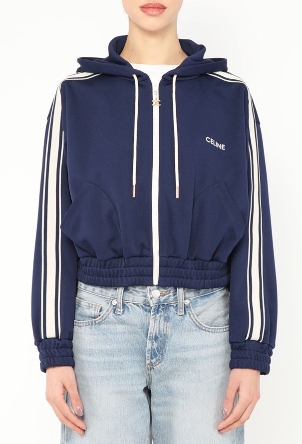 Céline F/W 2022 Hooded Track Jacket - 3