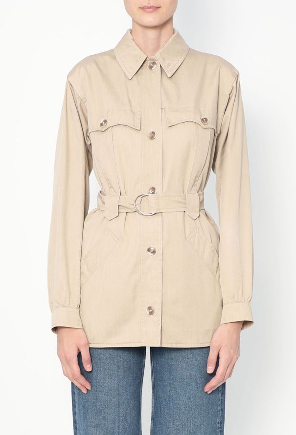 Early '70s Belted Safari Jacket | Authentic & Vintage | ReSee