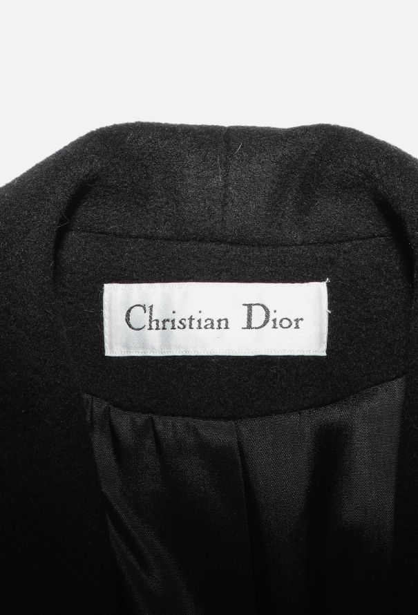 Dior Vintage Shawl-Collar Peacoat - 7