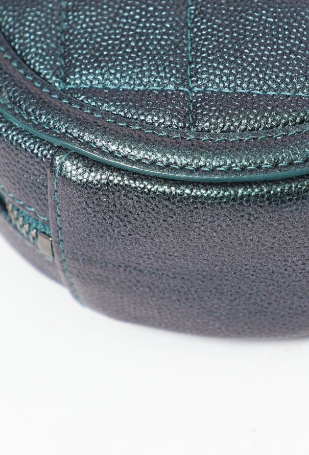 Chanel Filigree Caviar Quilted Round Clutch - 10 Chanel Filigree Caviar Quilted Round Clutch - 10
