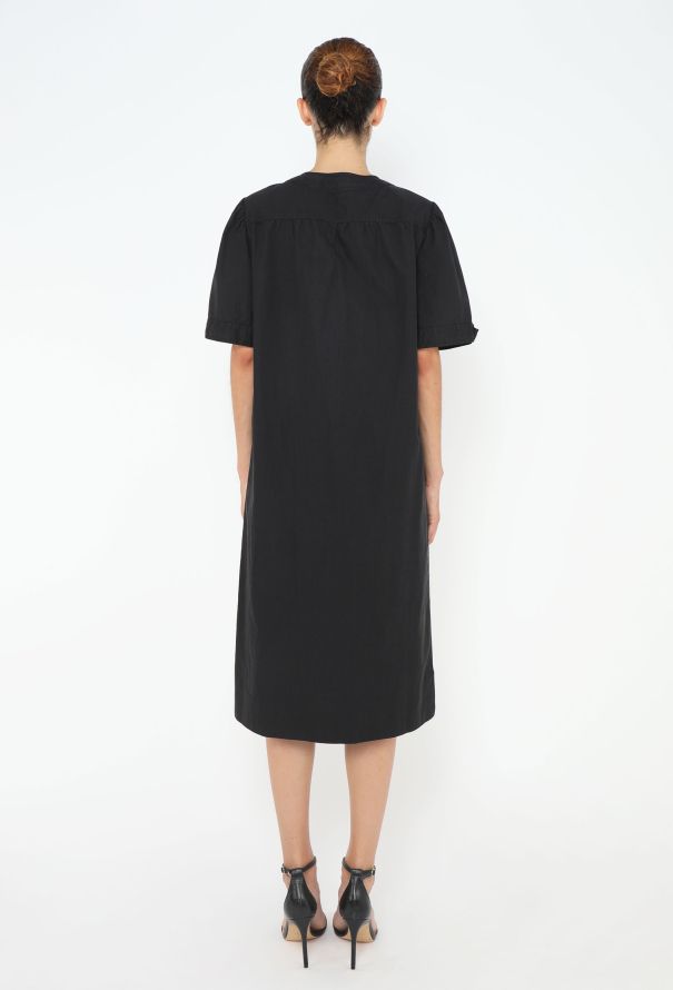 Céline Vintage Poplin Triomphe Dress - 3