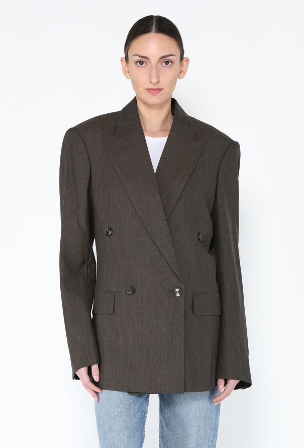 Phoebe Philo 2023 A1 Double-Breasted Blazer - 4