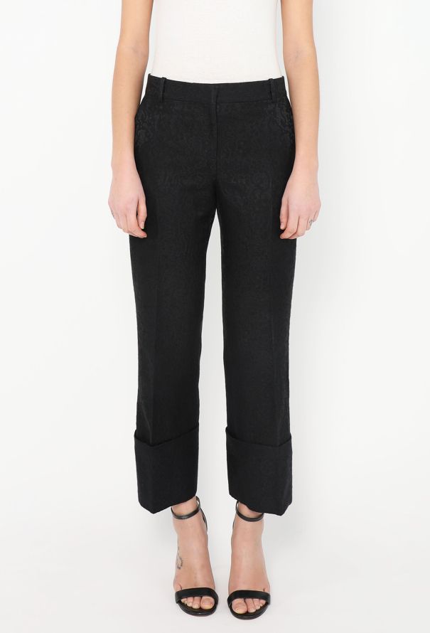 Céline S/S 2012 Floral Jacquard Trousers - 1