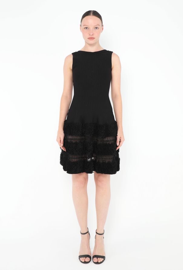 Alaïa S/S 2009 Ruffled Skater Dress - 1