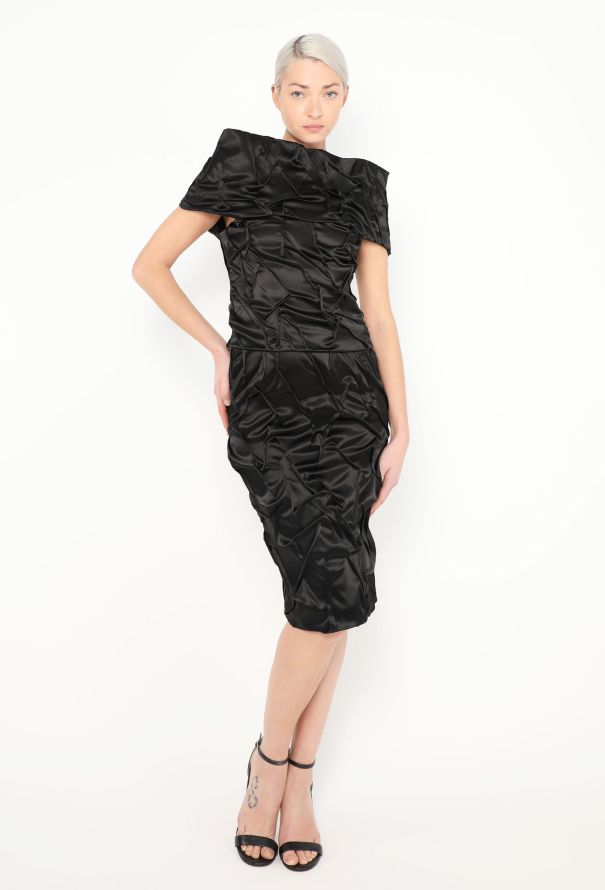Dolce & Gabbana Vintage Off-Shoulder Ruched Ensemble - 1