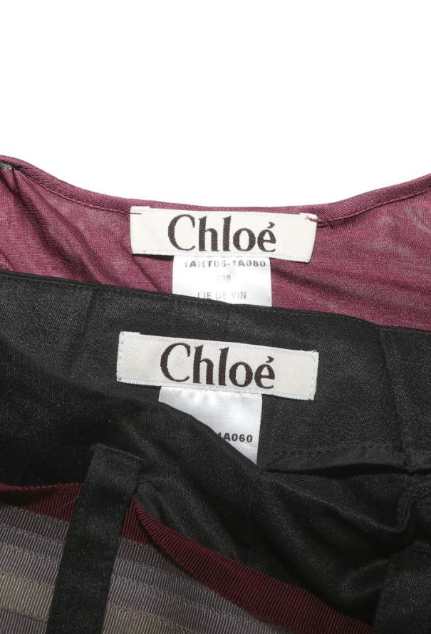 Chloé Collegiate Belted Ensemble, 2001 - 8