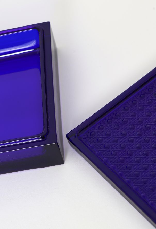 Dior Vintage Textured Crystal Box - 4