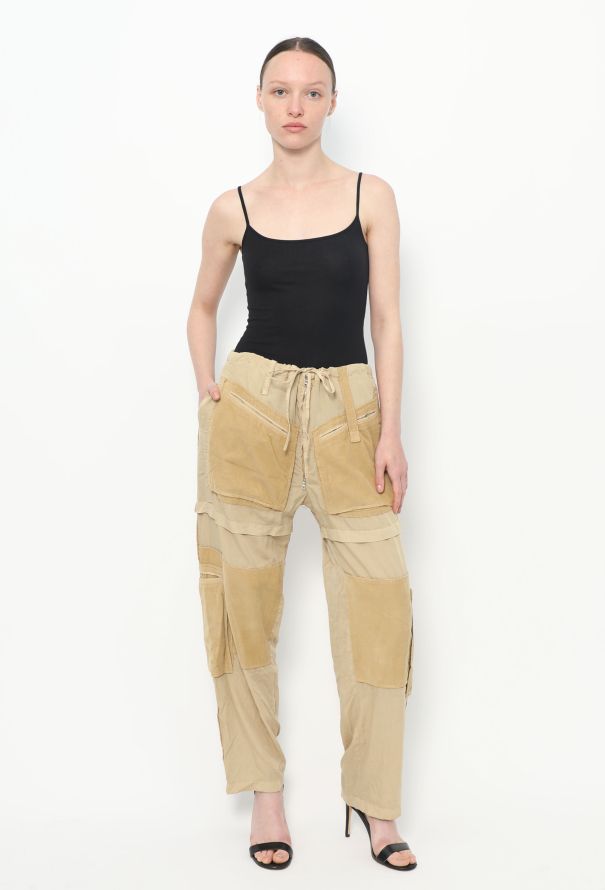 Balenciaga Le Dix  S/S 2002 Corduroy Cargo Pants - 1