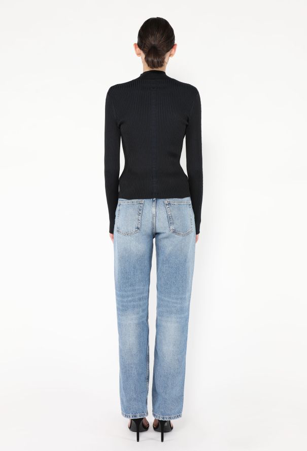 Hermès 2025 Silk Ribbed Médor Sweater - 4