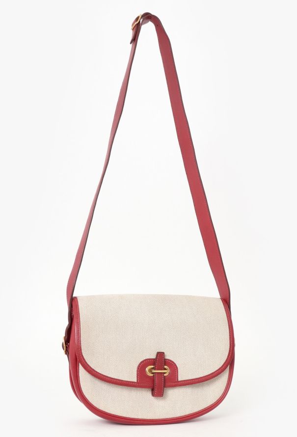 Hermès Toile H & Red Courchevel Balle De Golf - 2