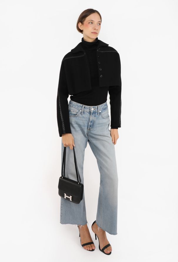 Hermès Black Mini Swift Constance 18 Bag - 4