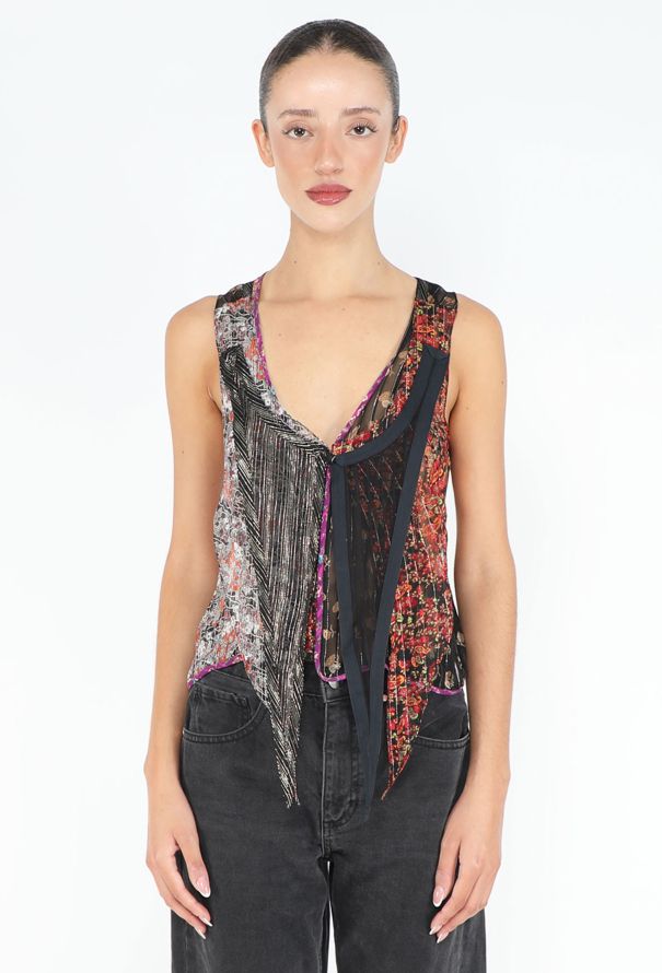 Balenciaga ICONIC S/S 2002 Le Dix Patchwork Top - 1