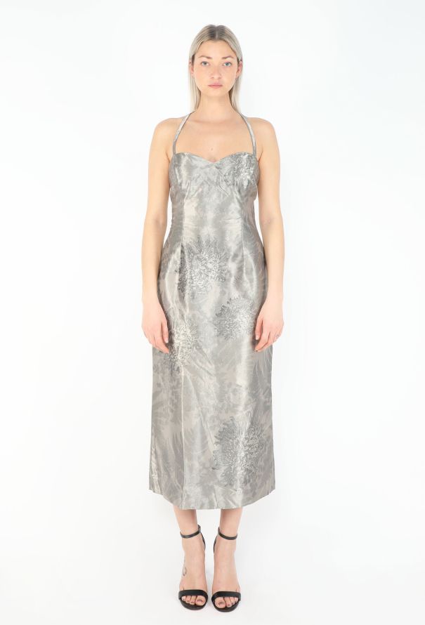 Chloé Iridescent Silk Halter Dress, 2001 - 1