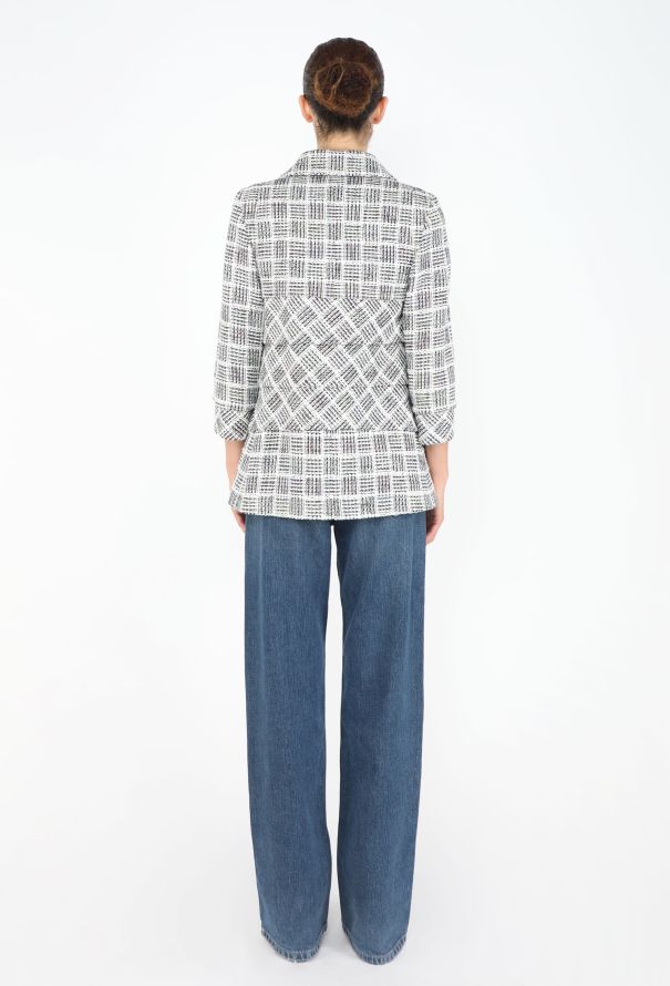 Chanel Iridescent Pleated Tweed Jacket, S/S 2018 - 7