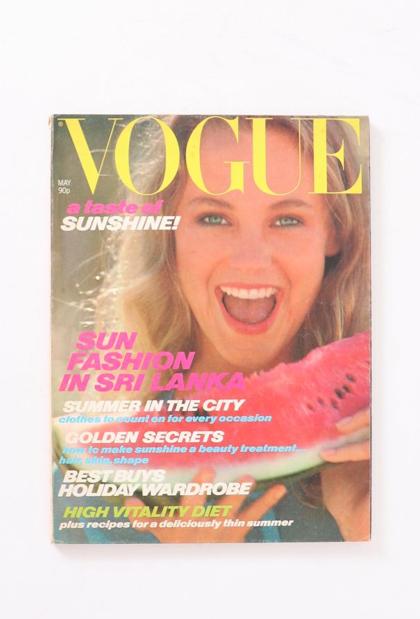 VOGUE UK 1980 Chatelain Issue Trio - 3 VOGUE UK 1980 Chatelain Issue Trio - 3