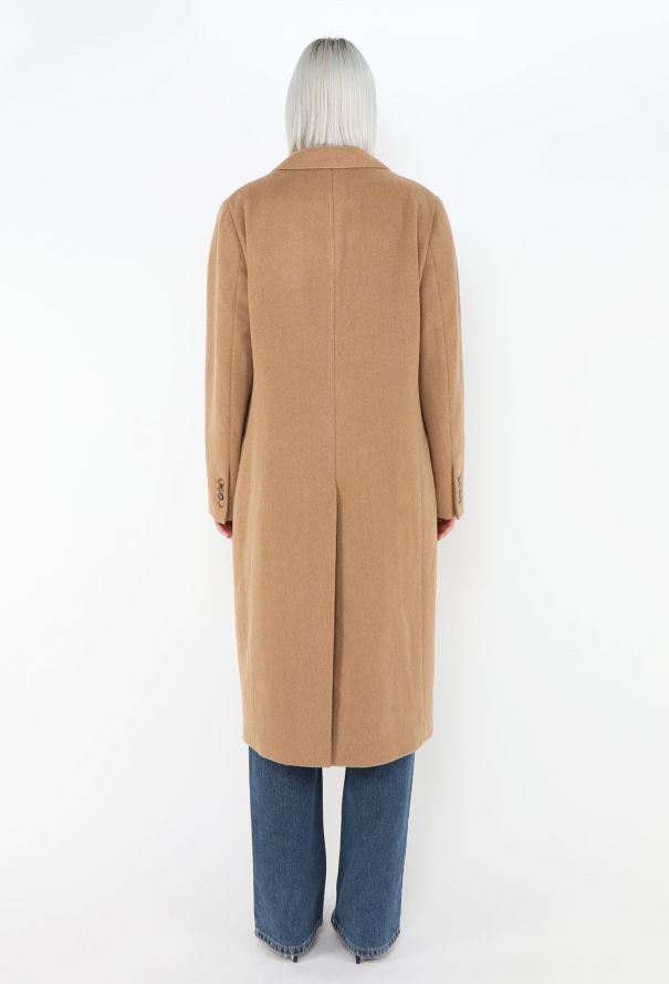 Ralph Lauren Tailored Camel Wool Coat - 5