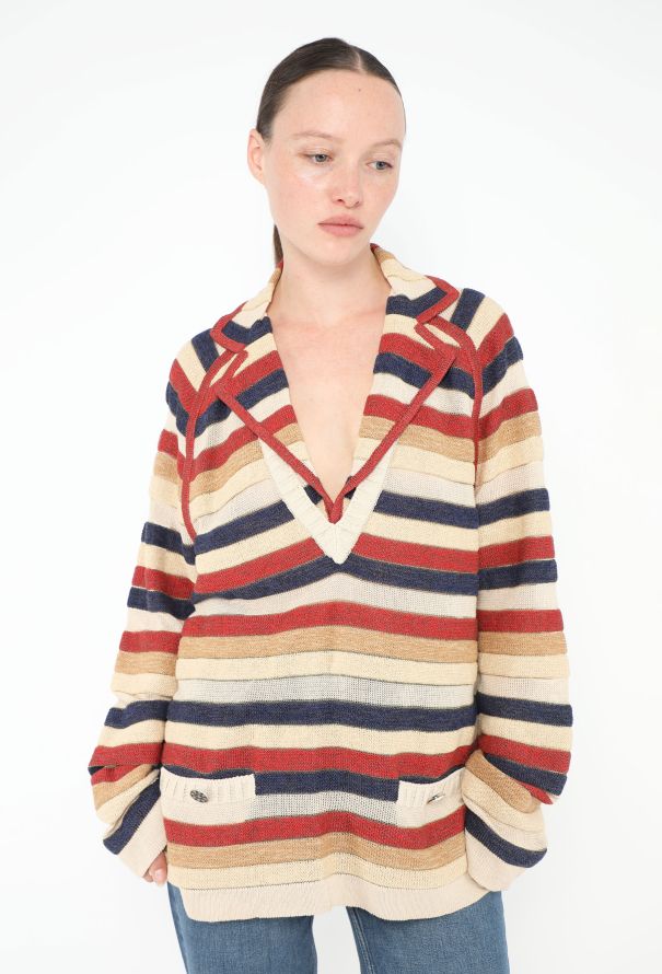Chanel Resort 2016 Paris-Seoul Woven Sweater - 1