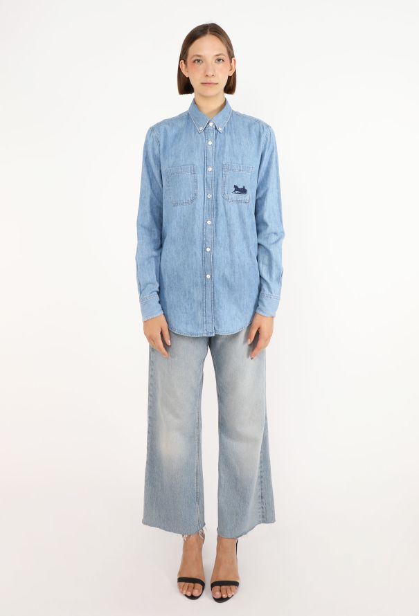 Céline Sulky Denim Shirt, 2020 - 2