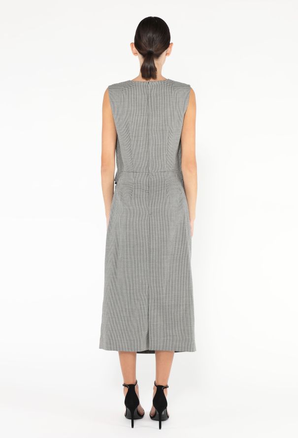 Comme des Garçons 2019 Houndstooth Midi Dress - 4