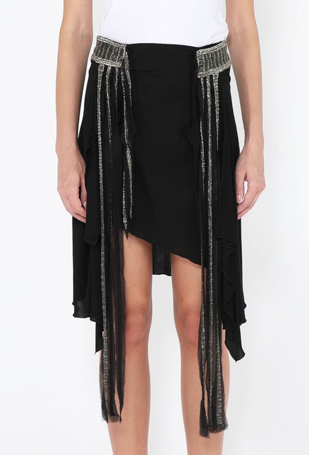 Chloé Beaded Silk Wrap Skirt, F/W 2002 - 3
