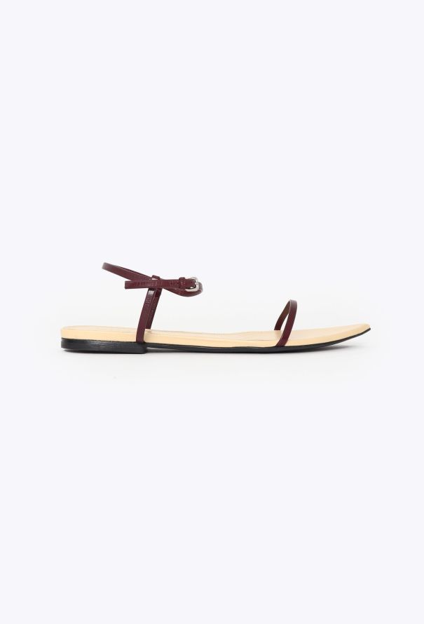 Jil Sander 2019 Pointed Leather Sandals - 1