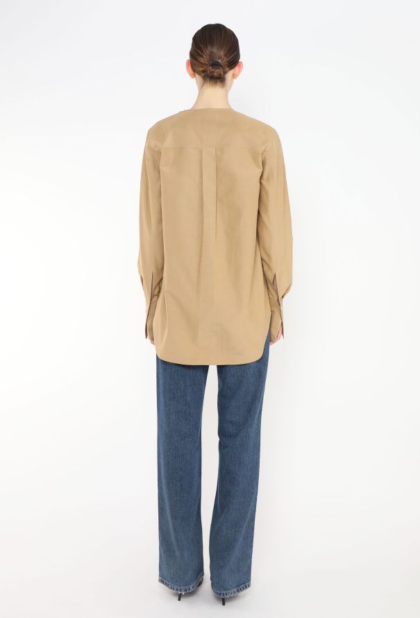 Céline Classic Long Cotton Tunic - 3