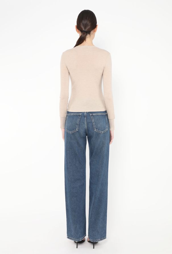 Balenciaga 2004 Ribbed Button Top - 3