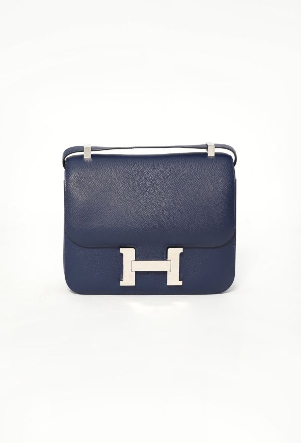 Hermès Bleu Indigo Epsom Constance 24 - 1