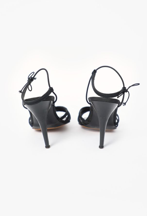 Chanel '90s Massaro Couture Strappy Sandals - 5
