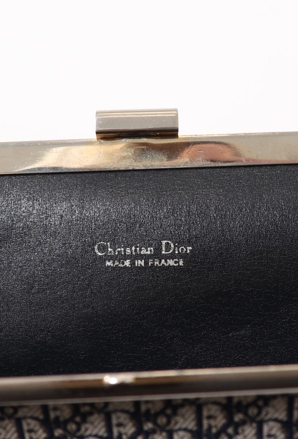 Dior Vintage Monogram Clasp Clutch - 12 Dior Vintage Monogram Clasp Clutch - 12