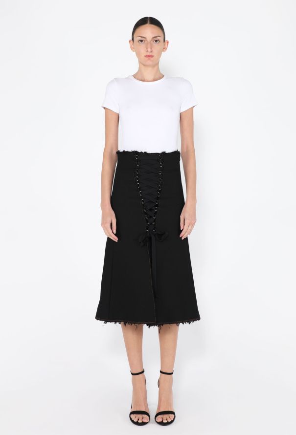 Proenza Schouler F/W 2016 Corseted Lace Up Skirt - 1
