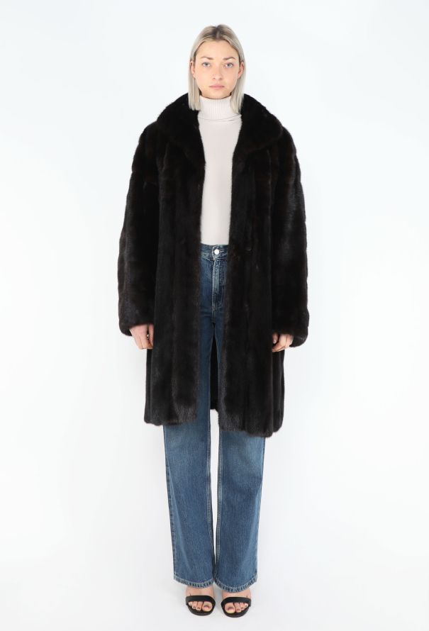 Dior Vintage Mink Fur Coat - 2