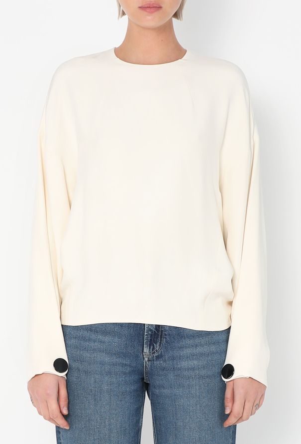 Céline Resort 2015 Oversized Silk Blouse - 1