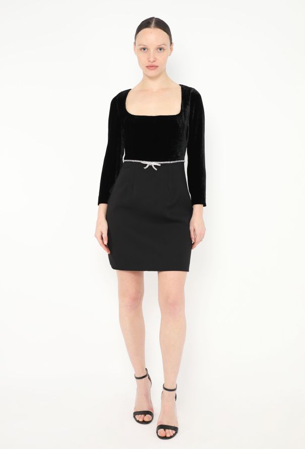 Miu Miu 2019 Embellished Velvet Dress - 3 Miu Miu 2019 Embellished Velvet Dress - 3