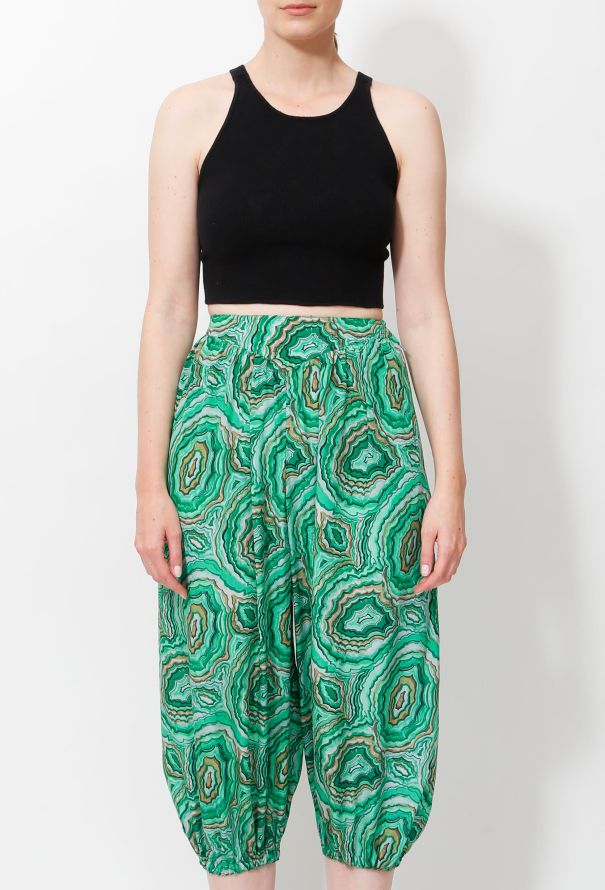 Jean Patou Graphic Harem Pants - 2