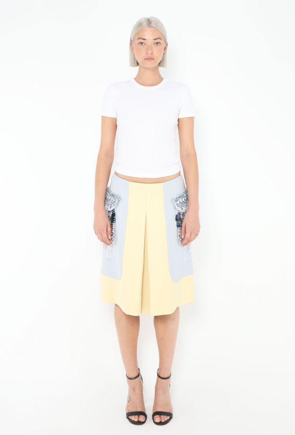 Miu Miu S/S 2014 Beaded Tassel Skirt - 1