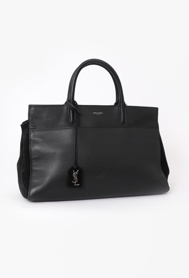 Saint Laurent Black Rive Gauche Cabas - 3