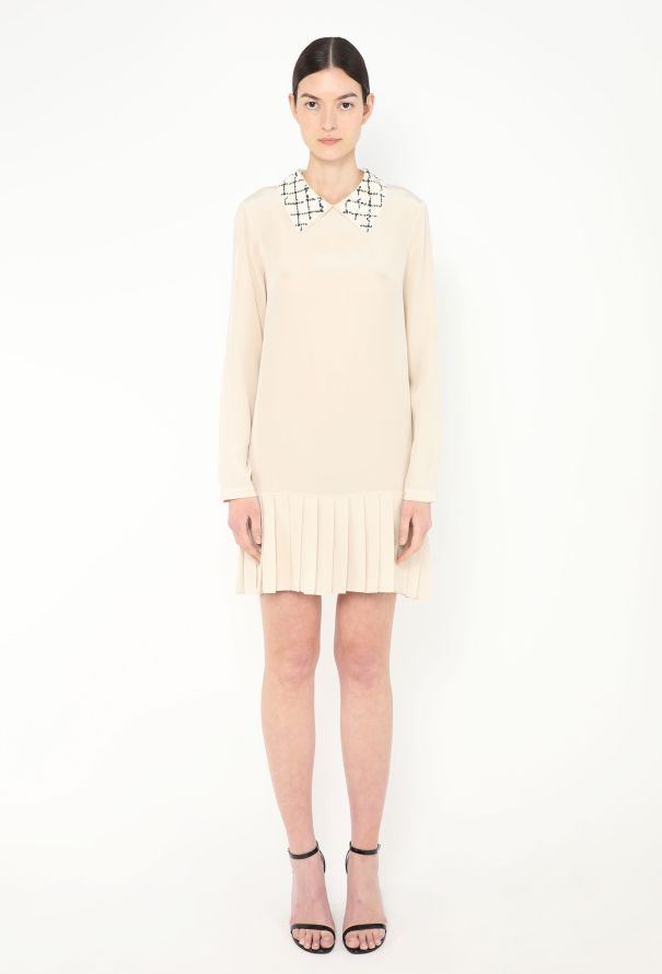 Prada 2011 Paillette Collar Babydoll Dress - 1
