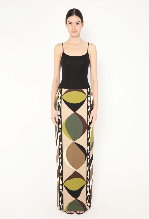 Emilio Pucci 2024 Pesci Column Skirt - 1