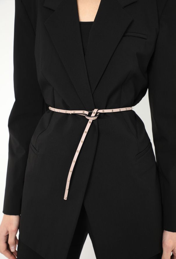 Valentino 2011 Rockstud Leather Belt - 1