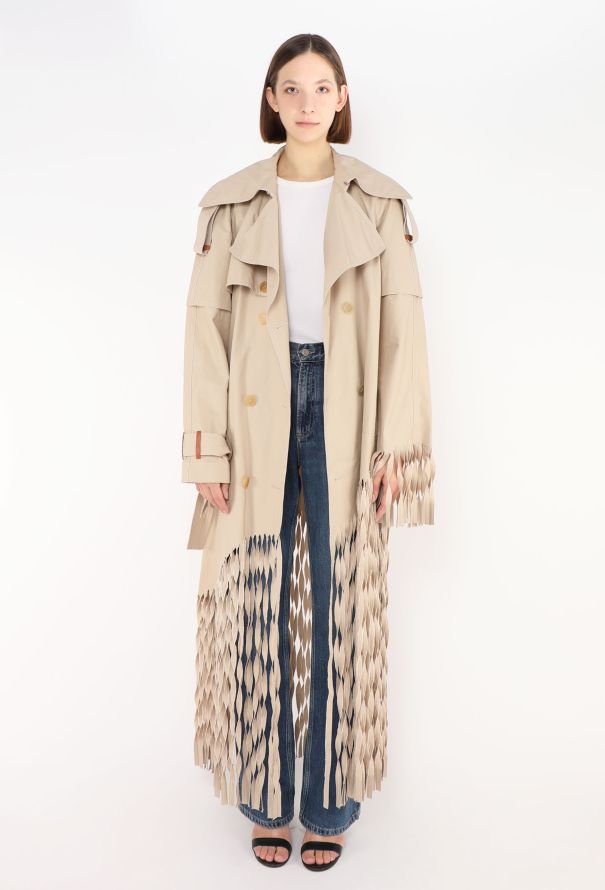 Loewe S/S 2018 Shredded Trench Coat - 5 Loewe S/S 2018 Shredded Trench Coat - 5