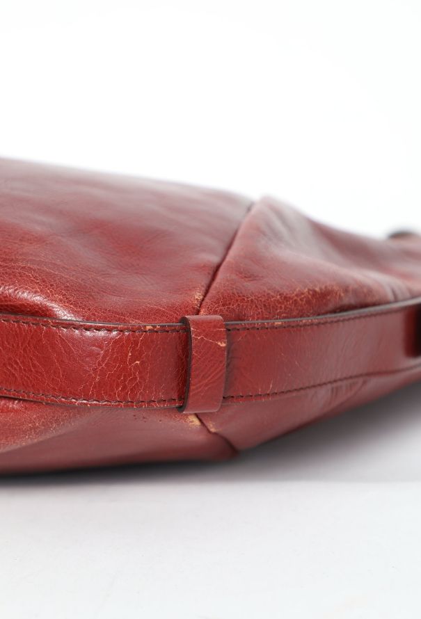 Saint Laurent 2000s Leather Mombasa Bag - 8