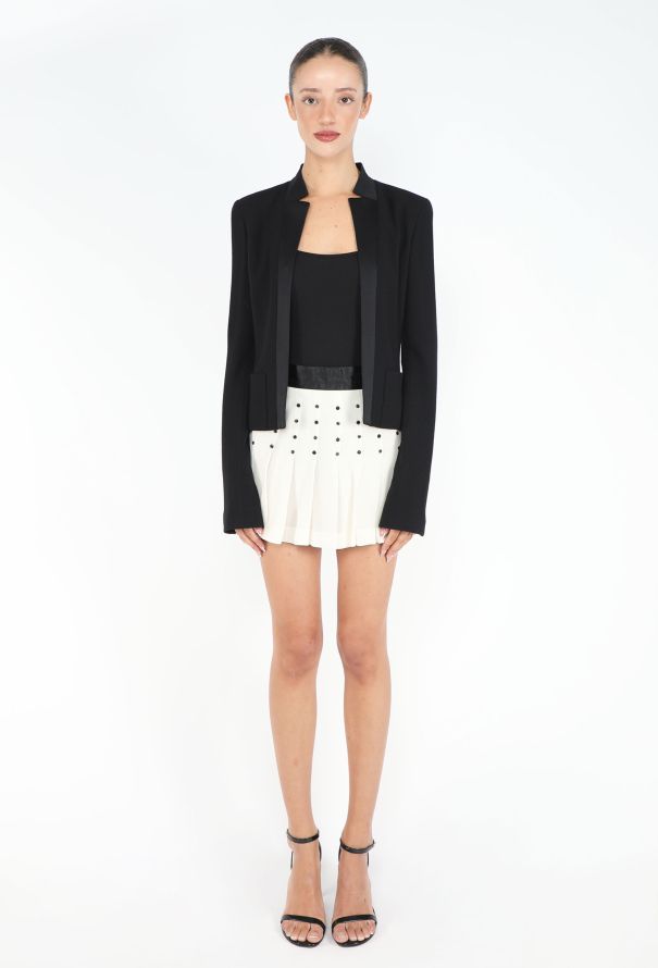 Chanel F/W 2003 Smoking Blazer & Skirt Ensemble - 2