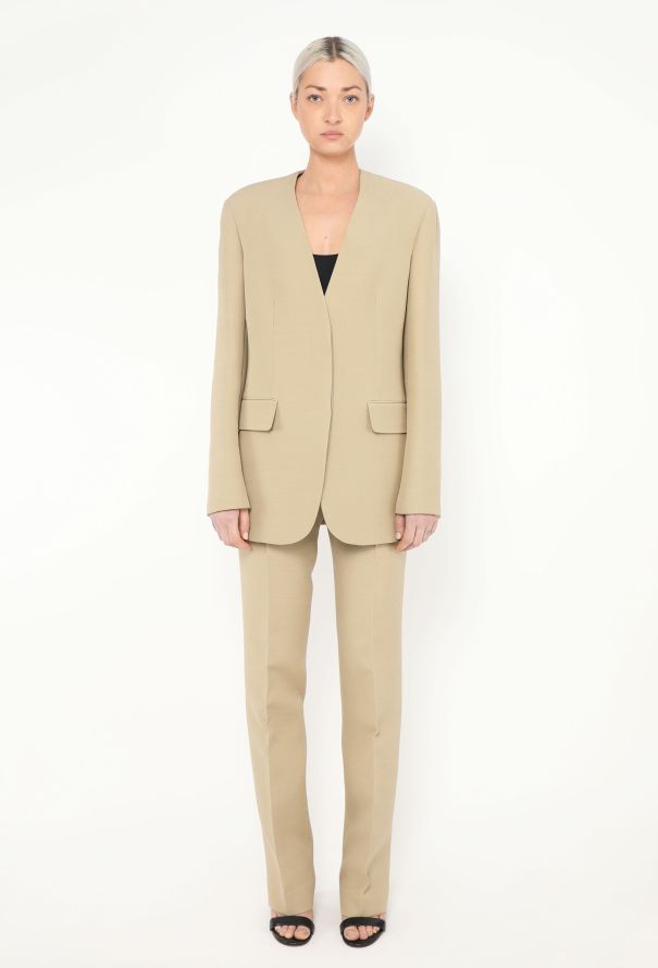The Row F/W 2019 Murray Collarless Suit - 1