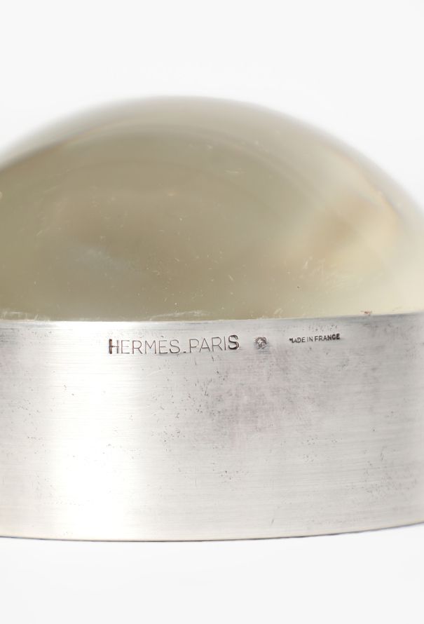 Hermès Silver Desktop Magnifying Glass, 1960s - 6