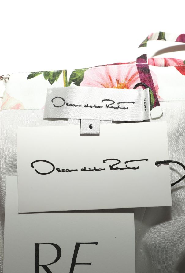 Oscar De La Renta Resort 2024 Ruffled Hollyhock Dress - 7