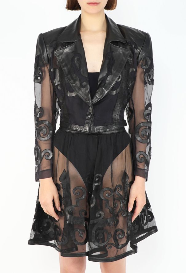 Jitrois Leather Patchwork Ensemble, 1980s - 4